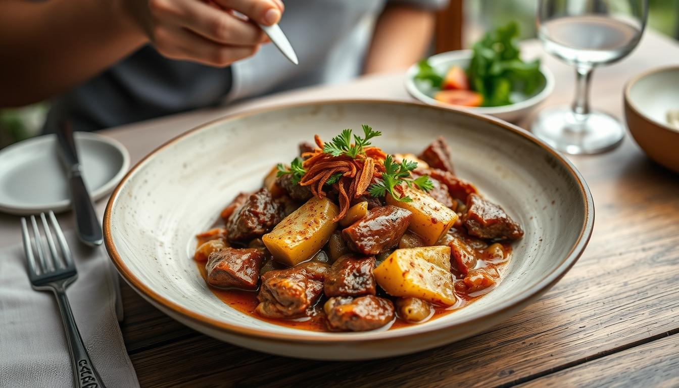 Fresh seasonal cooking dish